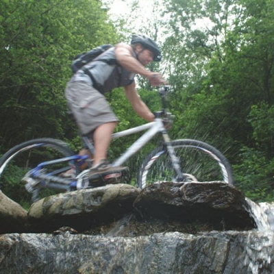 Radfahren und Mountainbiken