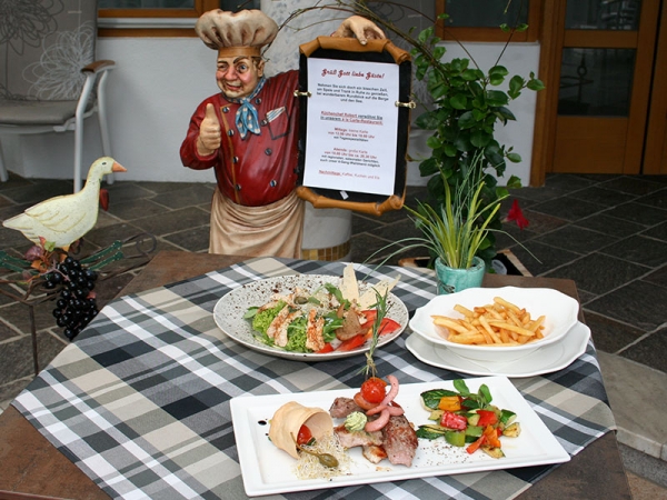 Kulinarische Auswahl im Alexanderhof